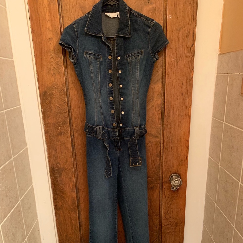Almost vintage J Lo denim jumpsuit size XS